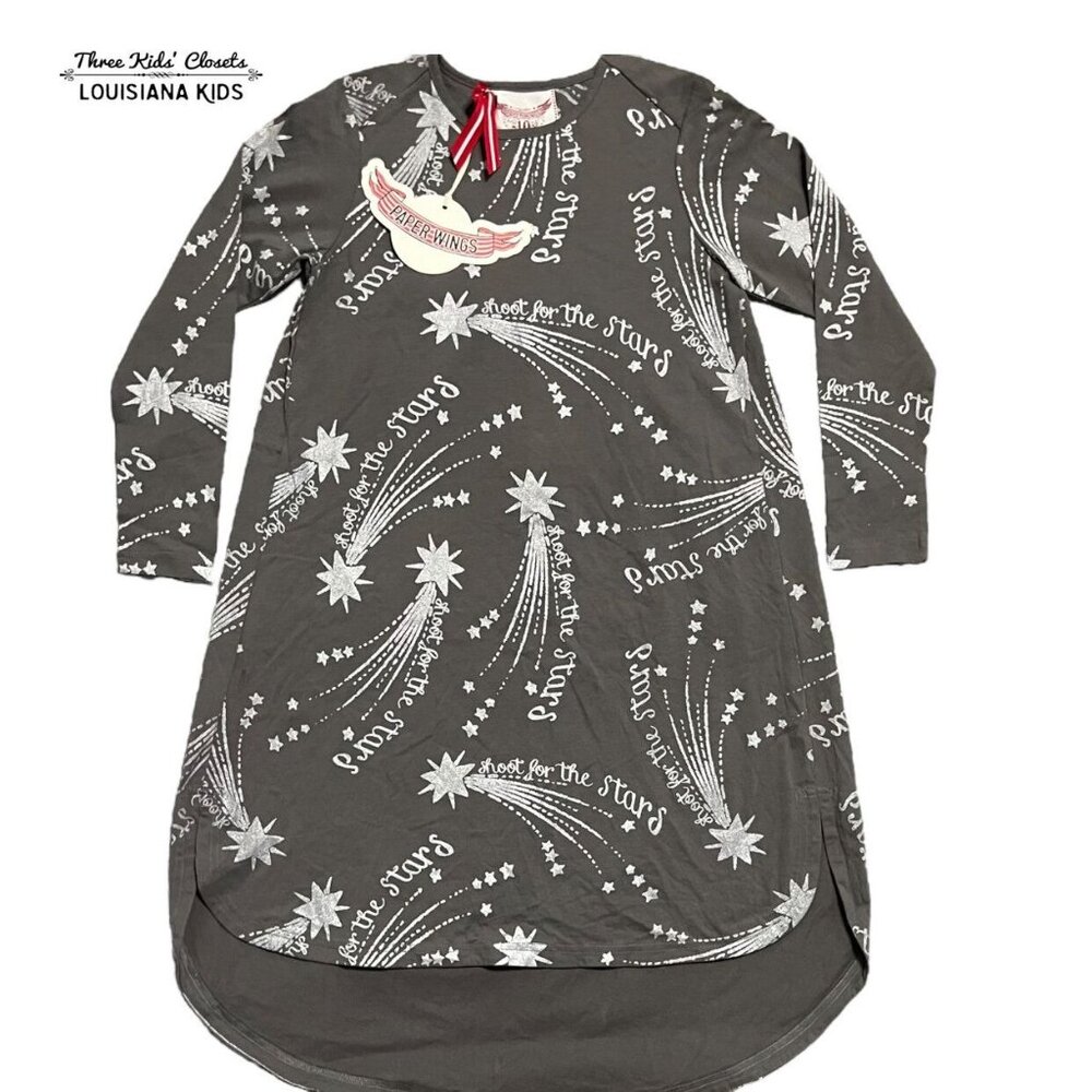 NEW Paper Wings Sz 10 Organic Shoot For The Stars Dress